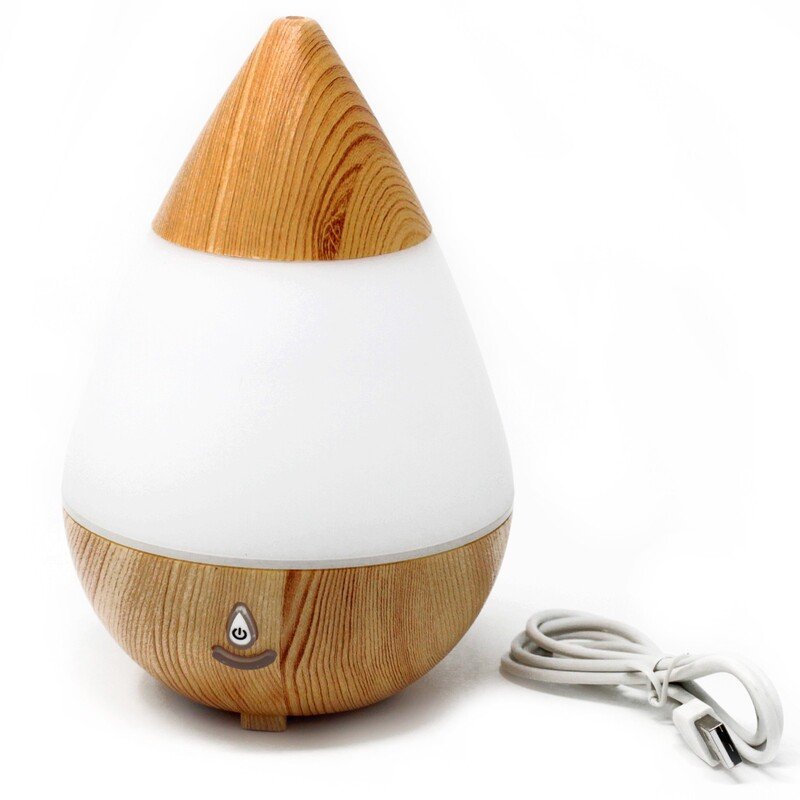 Teardrop Aroma Atomiser - USB - LED spalvos 