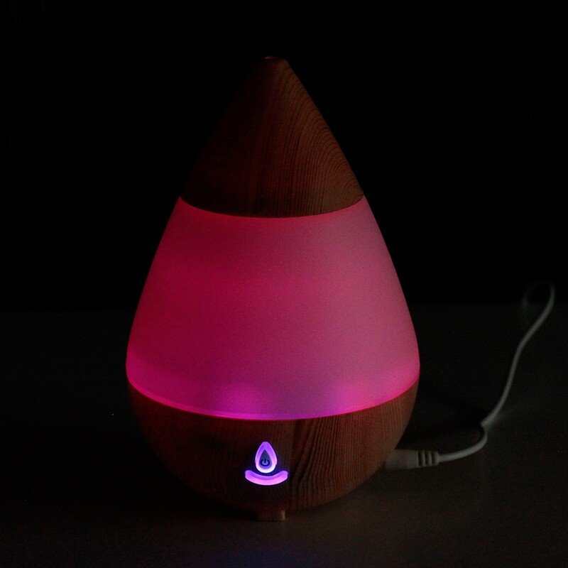 Teardrop Aroma Atomiser - USB - LED spalvos 